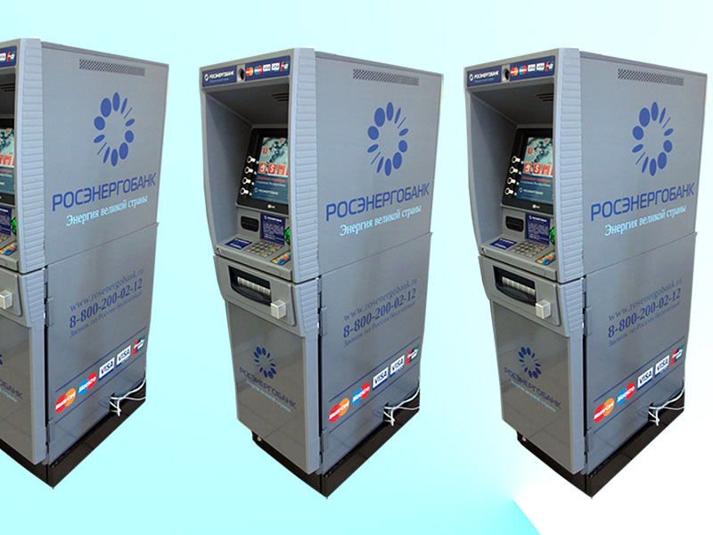 Оформление сети банкоматов