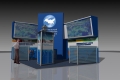 Exhibition stands building in Russia