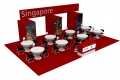 Exhibition stands building in Russia